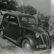 Kenteken: A 23519; Fiat Topolino,  Noordwijk aan Zee 1939, foto: E. Boerma