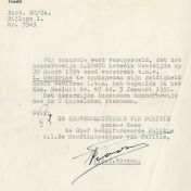 Kenteken: A 18470; Bijlage bij de registers van afgifte van nummerbewijzen (800-6159)