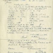 Kenteken: A 15855; Afschrift vordering Ford door de Duitse Wehrmacht en toestemming vordering N.B.S. uit archief van het Militair Gezag, Provinciale Militaire Commissaris, 22-04-1945 (63-167)