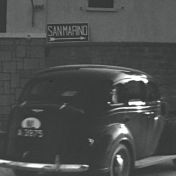 Kenteken: A 3975; Plymouth, Italië, 1938, foto: Still uit GAVA-film AV0849