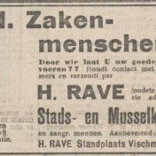 Kenteken: A 20536; Advertentie Nieuwsblad van het Noorden, 1931 foto: H. E. Boonstra