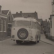 Kenteken: A 38828; Scania Vabis met nieuw kenteken, foto: Still uit GAVA-film AV14448