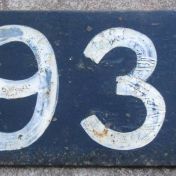 Kenteken: A 9315; Kentekenplaat in bezit van P. Varenkamp, foto: P. Varenkamp