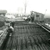 Kenteken: A 18859; Bellingwolde, bouw Langebrug ca. 1931 (2139-115)