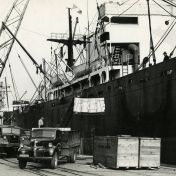 Kenteken: A 4359; Haven Rotterdam ca. 1950