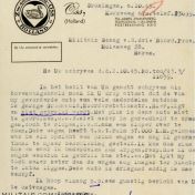 Kenteken: A 31365; Correspondentie over de Chevrolet uit het archief van het Militair Gezag, Provinciale Militaire Commissaris, 06-10-1945 (63-167)