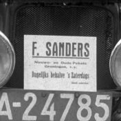 Kenteken: A 24785; Chevrolet, foto: Still uit GAVA-film AV7574, 1936