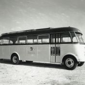 Kenteken: A 36241; Waddinxveen, carrosseriefabriek Verheul, DAF autobus nr. 11, Roland Slochteren (bouwnr. 2608), 1951, foto: <a href='Streekarchief Midden-Holland' target='_blank'>Streekarchief Midden-Holland</a>(https://samh.nl/bronnen/beeldbank/detail/cd79b393-fa99-dc9e-4e49-224e04b81d68/media/ca4b4390-f0b3-119d-8a9e-d13d028e5
