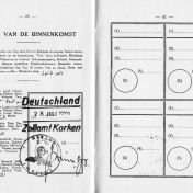 Kenteken: A 15999; Internationaal Rijbewijs 1939, foto: T. Lameijer