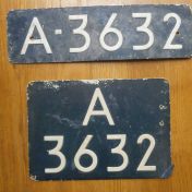 Kenteken: A 3632; foto: P. J. Zwartsenberg