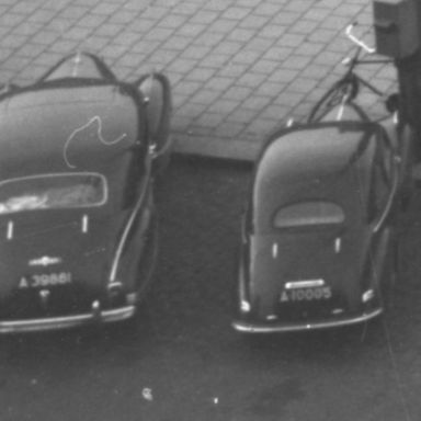 Kenteken: A 39881; Hudson sedan ,Groningen, Grote Markt, 1953, foto: uitsnede 2248-4145.jpg; Fotograaf: Fotobedrijf Piet Boonstra