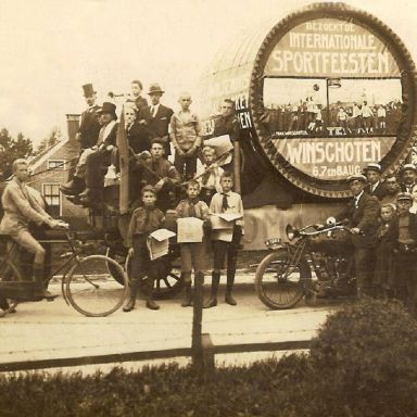Kenteken: A 1965; Internationale Sportfeesten Winschoten, 1920, foto: F. Bos