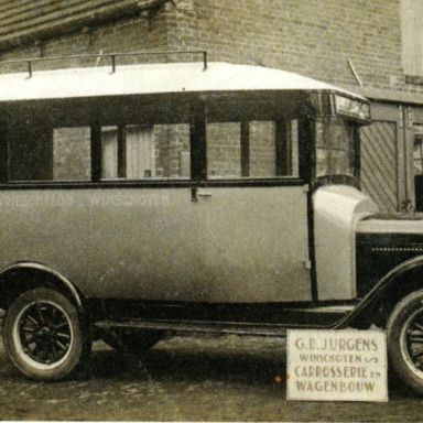 Kenteken: A 13099; Chevrolet 1927, foto: archief W. Mollema