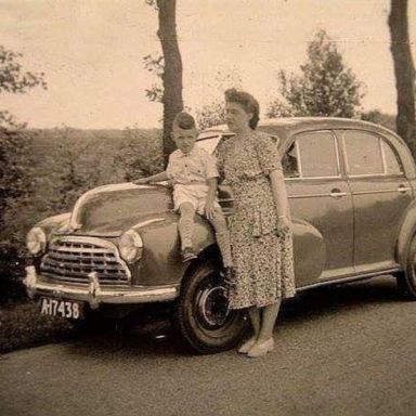 Kenteken: A 17438; Morris Oxford, ca. 1949, foto: A. Biesma