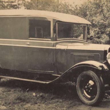 Kenteken: A 1296; Chevrolet, ca. 1924, foto: E. Beereboom