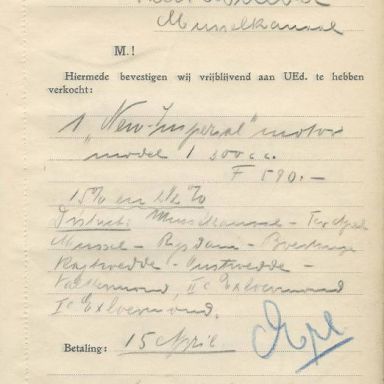 Kenteken: A 3231; foto: archief firma Wander
