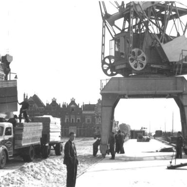 Kenteken: A 18334; Magirus, foto: archief Dienst Openbare Werken (1485)