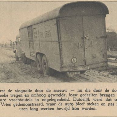 Kenteken: A 29041; foto: "Het Noorden in Woord en Beeld" 29-03-1940