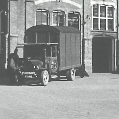 Kenteken: A 10912; foto: Still uit AV7587, ca. 1940, collectie Groninger Archieven