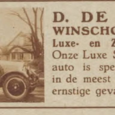 Kenteken: A 11127; Studebaker, foto: "Het Noorden in Woord en Beeld" 02-05-1930