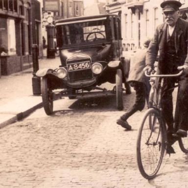 Kenteken: A 8456; Ford T, foto: R. Booy