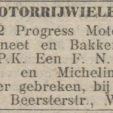 Kenteken: A 811; Advertentie Nieuwsblad van het Noorden, 10-08-1912