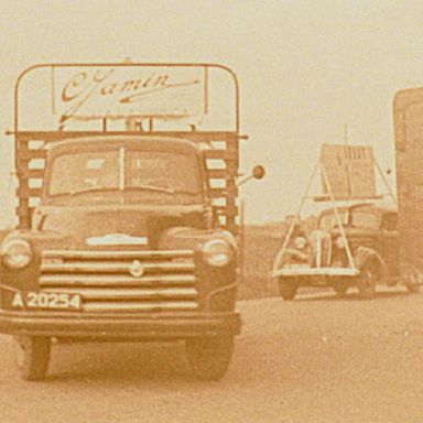Kenteken: A 20254; Chevrolet ca. 1950, foto: Still uit GAVA-film AV14882