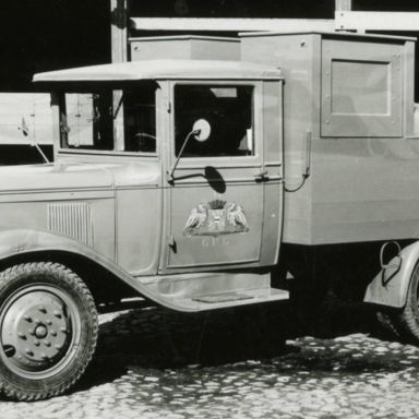 Kenteken: A 9140; Chevrolet, 1-10-1935, foto: archief Gemeentereiniging (1475)