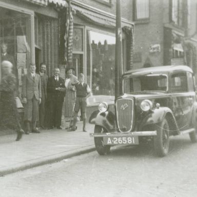 Kenteken: A 26581; Austin Seven, Groningen, 1936.