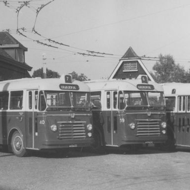 Kenteken: A 49410; Groningen, Noorderstationsplein, 1953 (1785-19104)