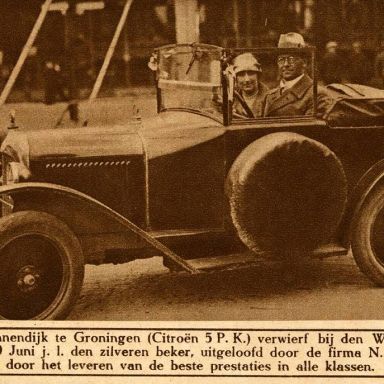 Kenteken: A 5832; Citroën C2, Het Noorden in Woord en Beeld, 02-07-1926