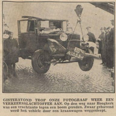 Kenteken: A 18534; Nieuwsblad van het Noorden, 02-07-1932