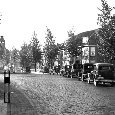 Kenteken: A 13565; Enschede, Lasondersingel, 18-06-1932, foto: R. Booy 