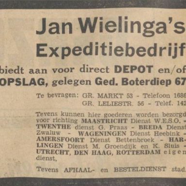 Kenteken: A 27084; Nieuwsblad van het Noorden, 01-05-1937, foto: H. E. Boonstra