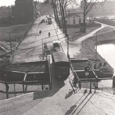 Kenteken: A 21248; Groningen, provinciale Damsterbrug, 1939 (1785-27575)