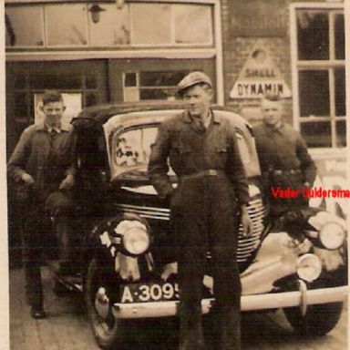Kenteken: A 3095; Willys, Schildwolde, Garage Lanting,  foto: H. Uuldersma