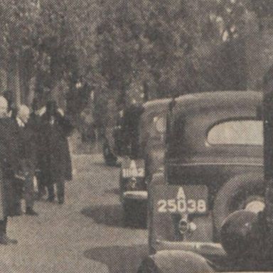 Kenteken: A 25038; Chevrolet, foto: Nieuwsblad van het Noorden, 21-09-1937