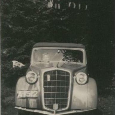 Kenteken: A 1512; Opel Olympia, foto: A.H. Kamphuis-Slaper