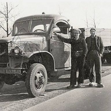 Kenteken: A 37643; GMC met Henschel motor, foto: R. Heersema