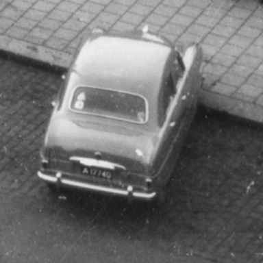 Kenteken: A 17740; Ford Zephyr, Groningen, Grote Markt 1953, foto: uitsnede 1785-28878.jpg; Fotograaf: Fotobedrijf Piet Boonstra