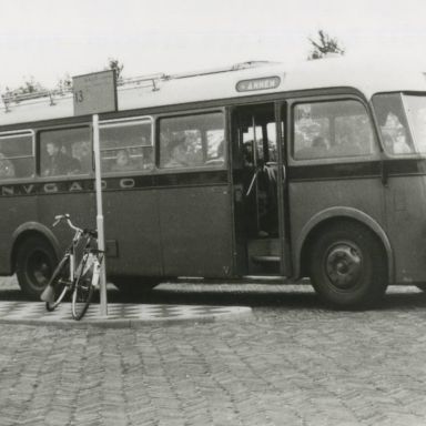 Kenteken: A 38116; Scania Vabis, Assen 5-8-1953, foto: J. Harmsen
