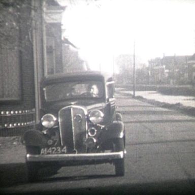 Kenteken: A 14234; Chevrolet, Zuidwending, 1938, foto: Still uit GAVA-film AV7594