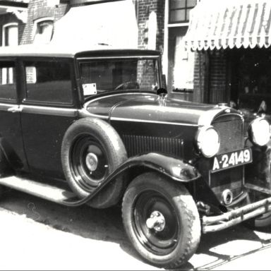 Kenteken: A 24149; Opel, 1936, foto: B. Haak