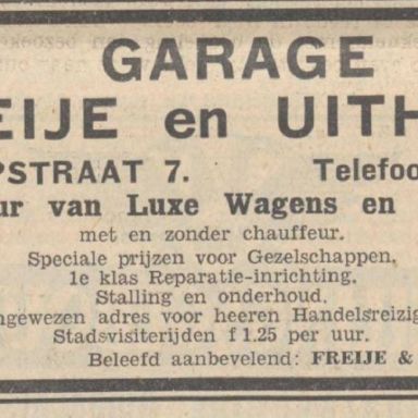 Kenteken: A 21879; Nieuwsblad van het Noorden, 6-5-1933