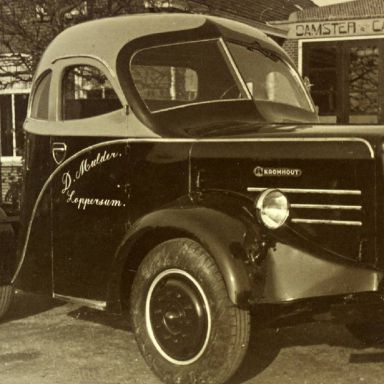Kenteken: A 28133; Kromhout, foto: archief W. Mollema