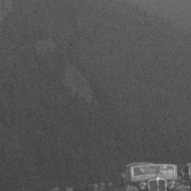 Kenteken: A 9522; Auto tijdens de Harz-ralley, 29/30-04-1939, foto: still uit Harz-film, 1939, coll. GrA (2209-AV21967)