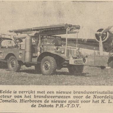 Kenteken: A 31129; Dodge W.C. 40,  Nieuwsblad van het Noorden, 04-05-1949, foto: W. Schuitema