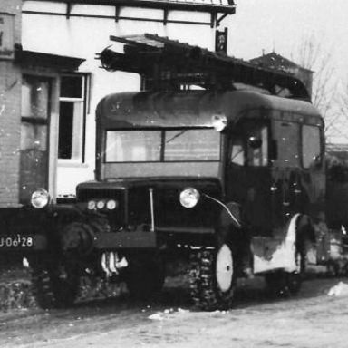 Kenteken: A 49250; Dodge Beep met nieuw kenteken NJ-06-28, foto: W. Schuitema