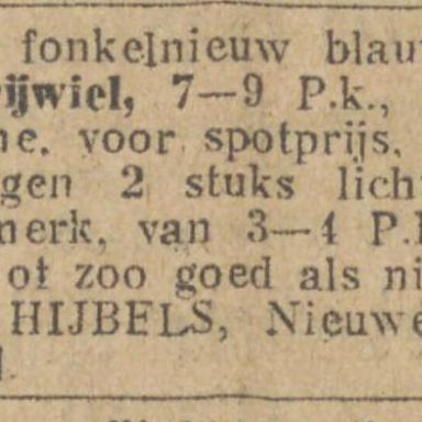 Kenteken: A 2317; Nieuwsblad van het Noorden, 14-06-1922