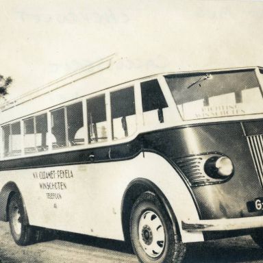 Kenteken: A 27071; Chevrolet, nog op kenteken van carroseriebouwer Jac. Met, foto uit archief GADO (AW-2013-142)